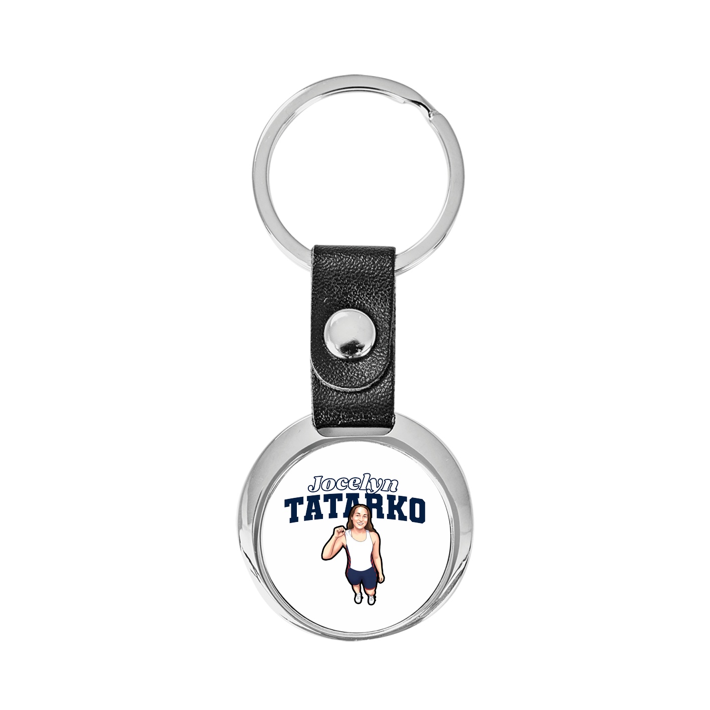 Key Chain — Name Arch in Classic