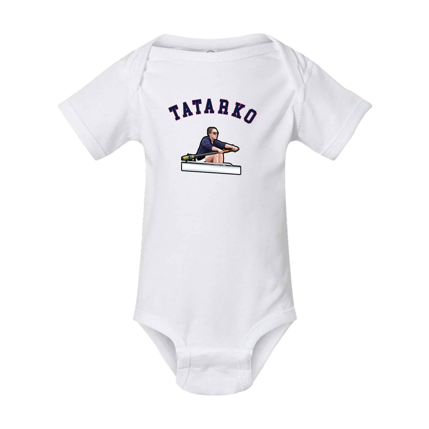 Baby Onesie — Shirsey Arch in White