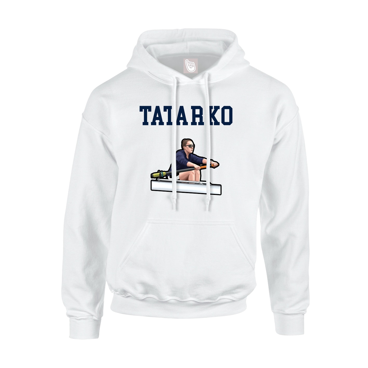 Hoodie — Shirsey in White