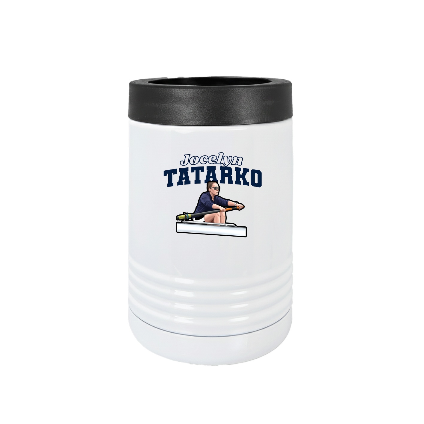 Beverage Holder — Name Arch in White