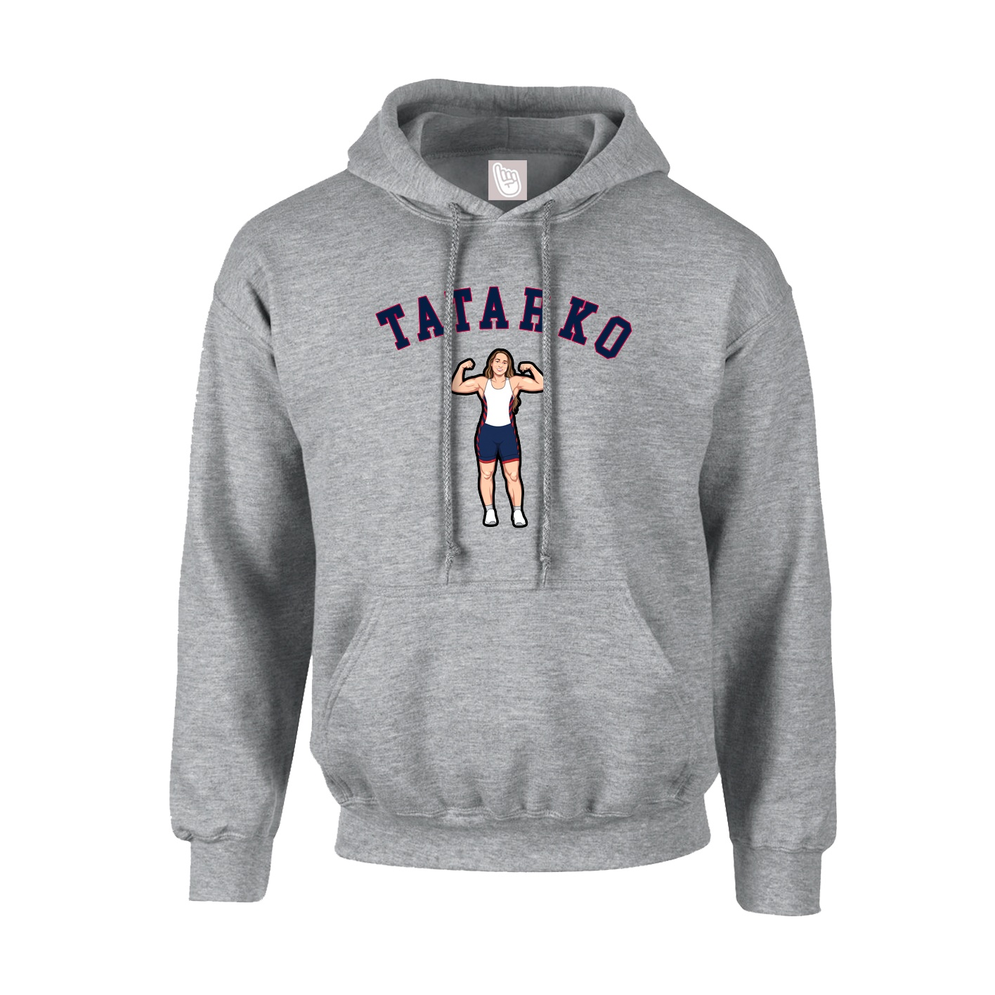 Youth Hoodie — Shirsey Arch in Grey