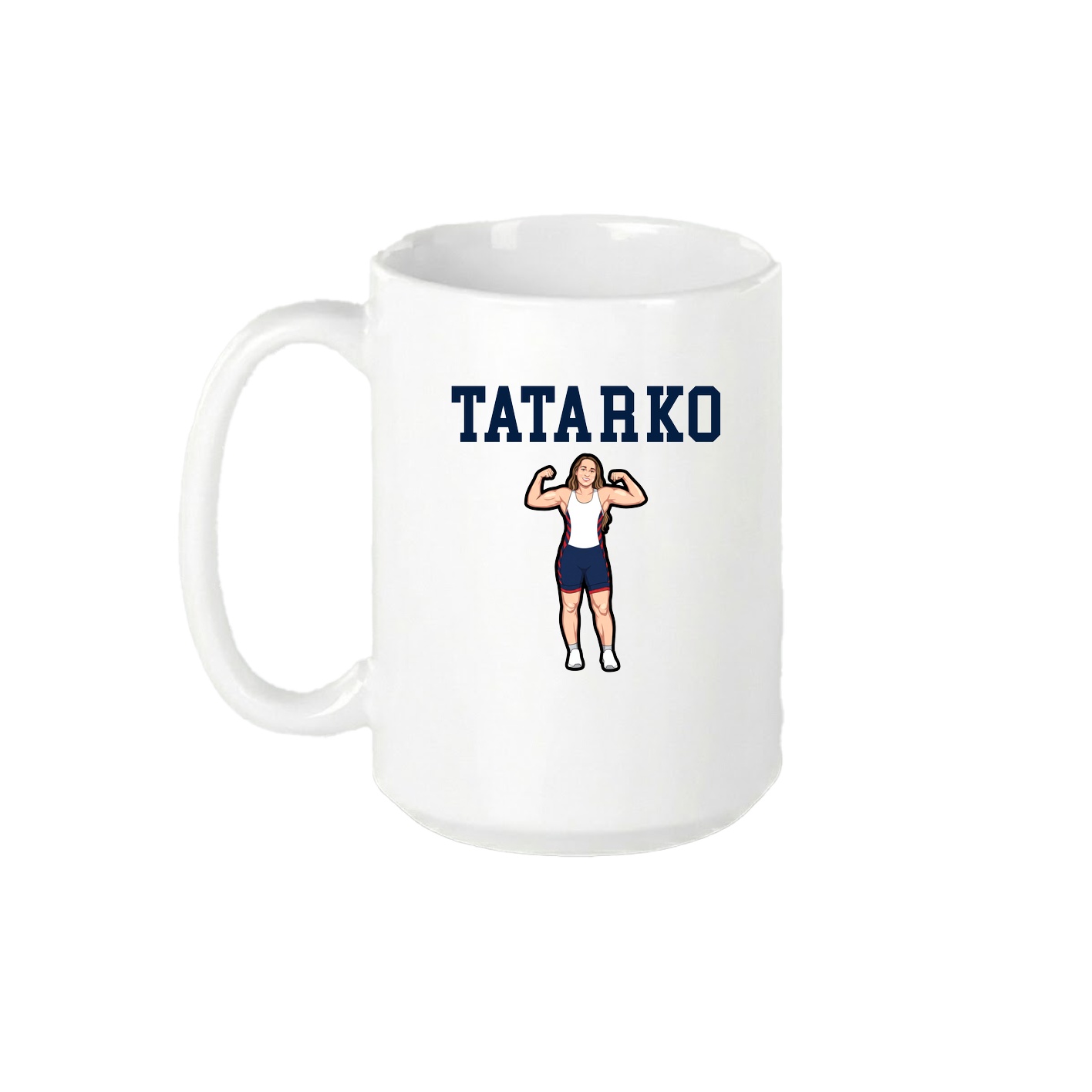 15oz Coffee Mug — Shirsey in White