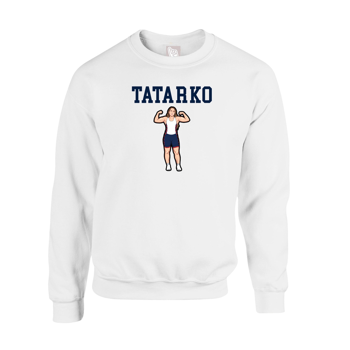 Fleece Crew — Shirsey in White