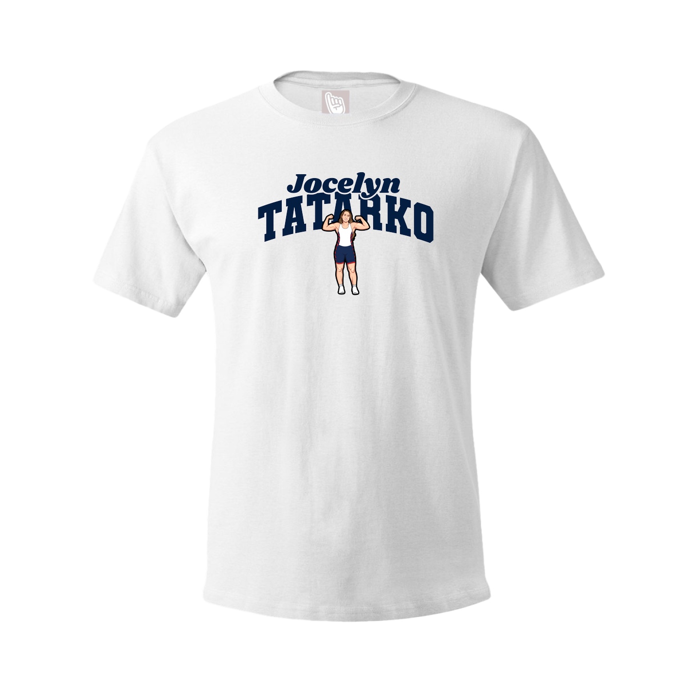 Tee — Signature Arch in White