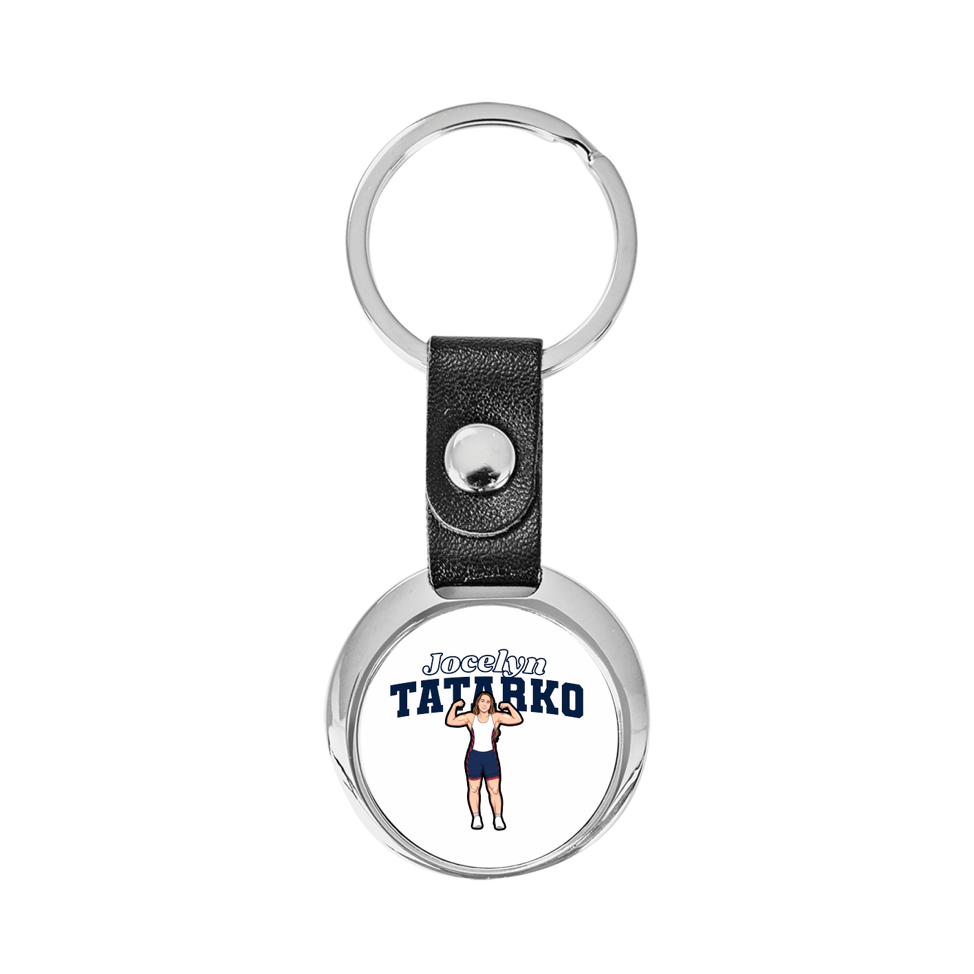 Key Chain — Name Arch in Classic