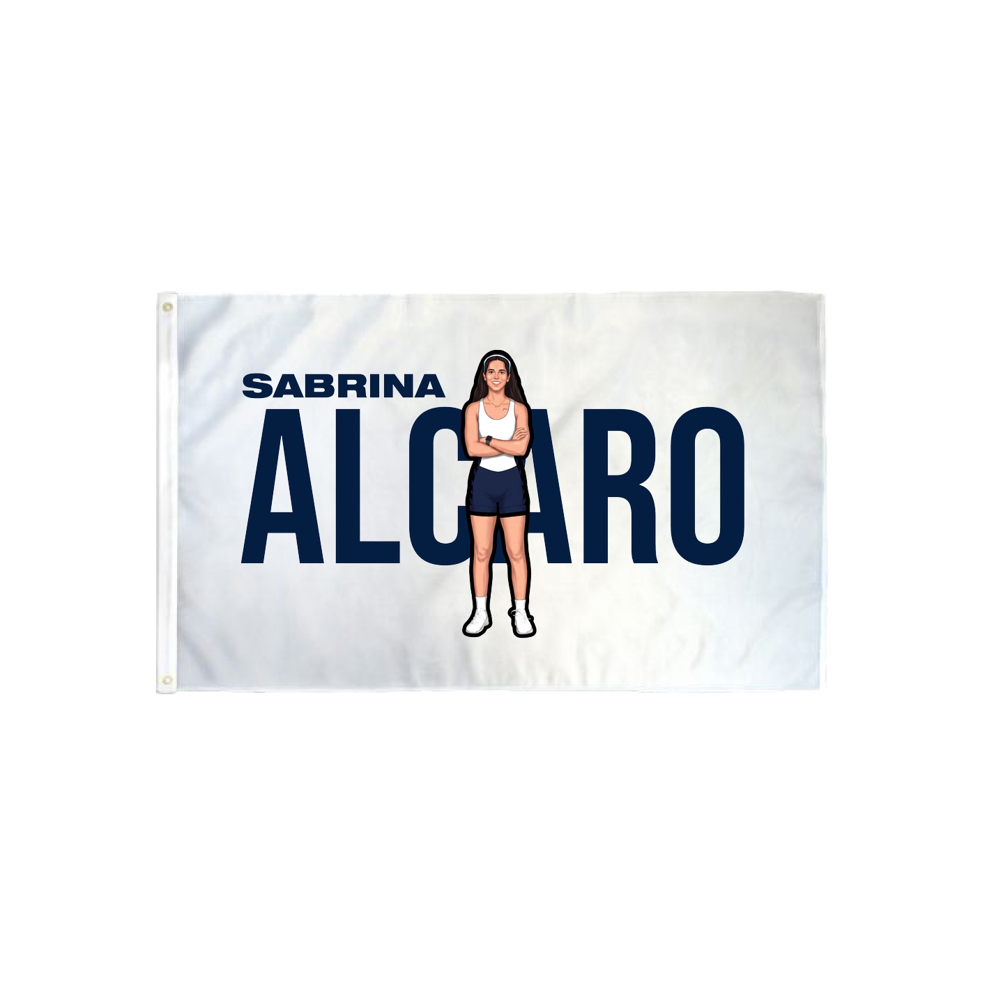 3x5 Flag — Player Name in Classic