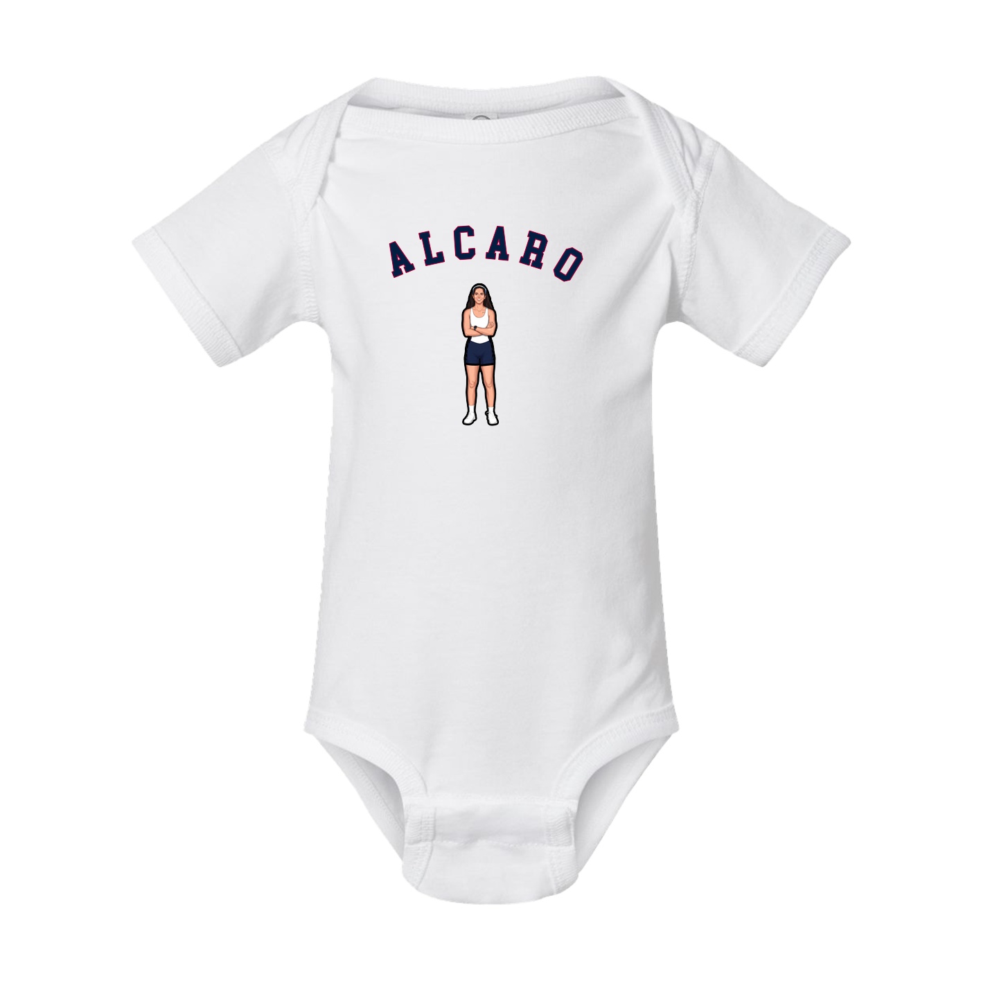 Baby Onesie — Shirsey Arch in White