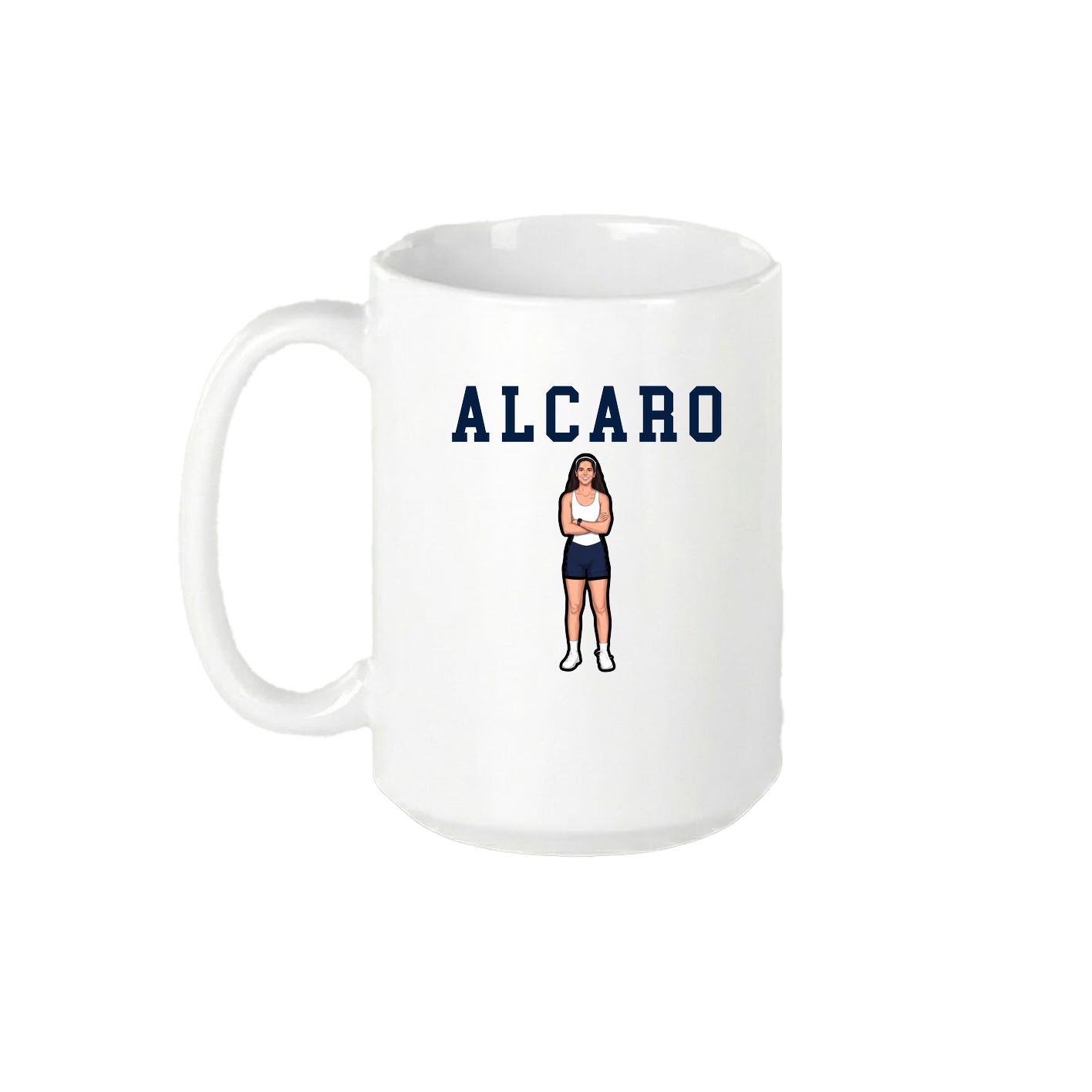 15oz Coffee Mug — Shirsey in White