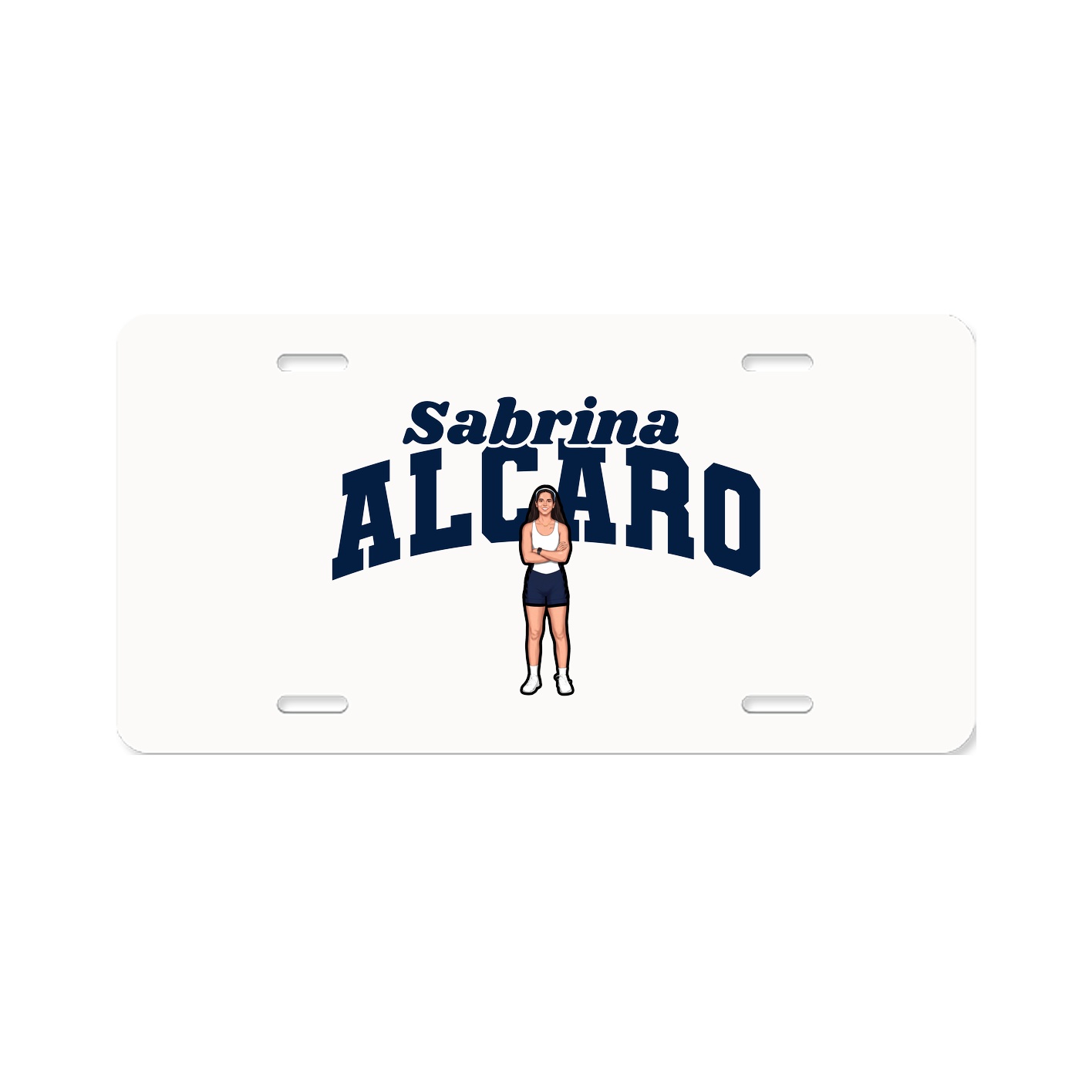 License Plate — Signature Arch in Classic