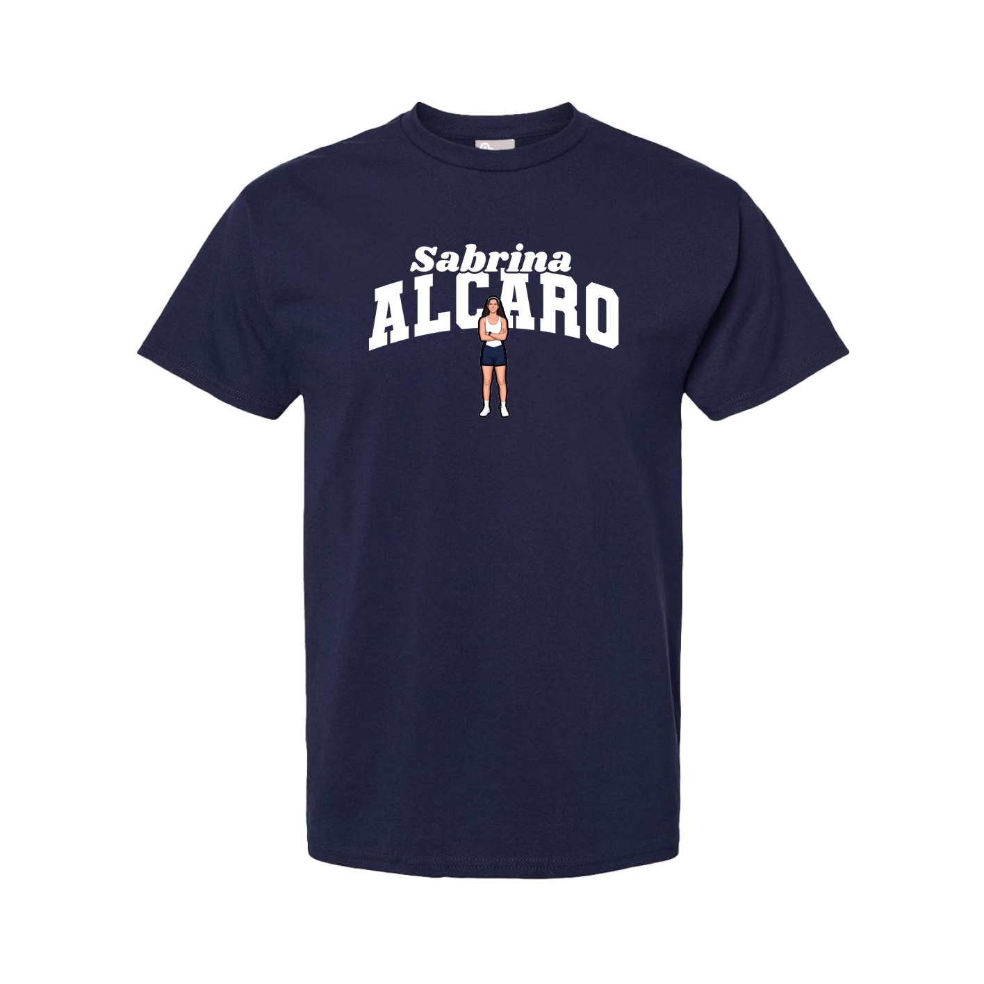 Youth Tee — Signature Arch in Navy