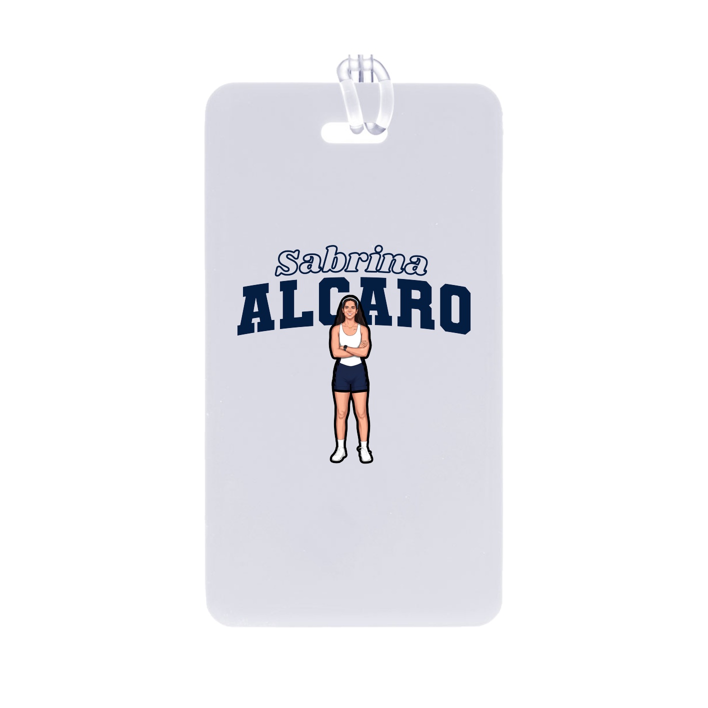 Bag Tag — Name Arch in Classic