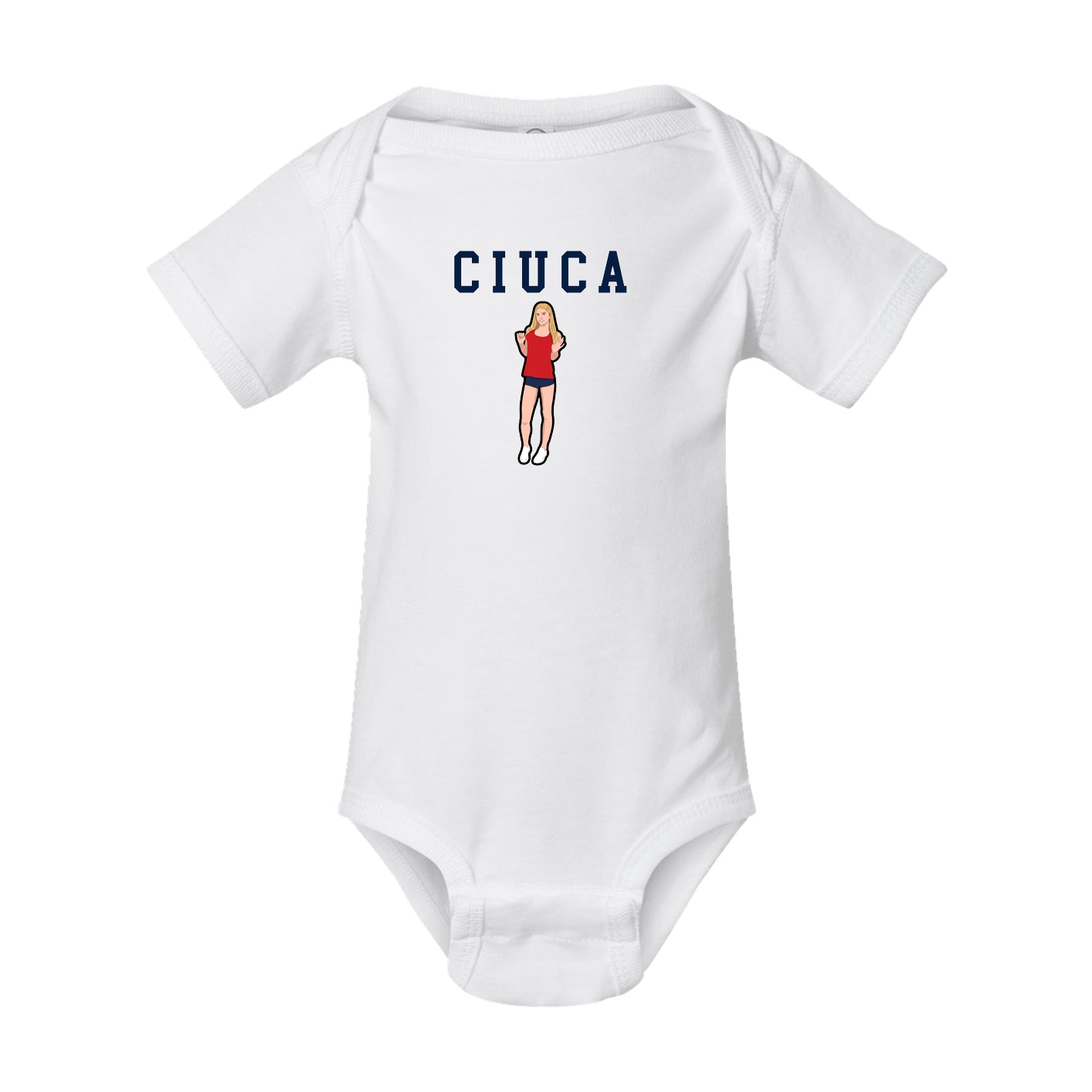 Baby Onesie — Shirsey in White