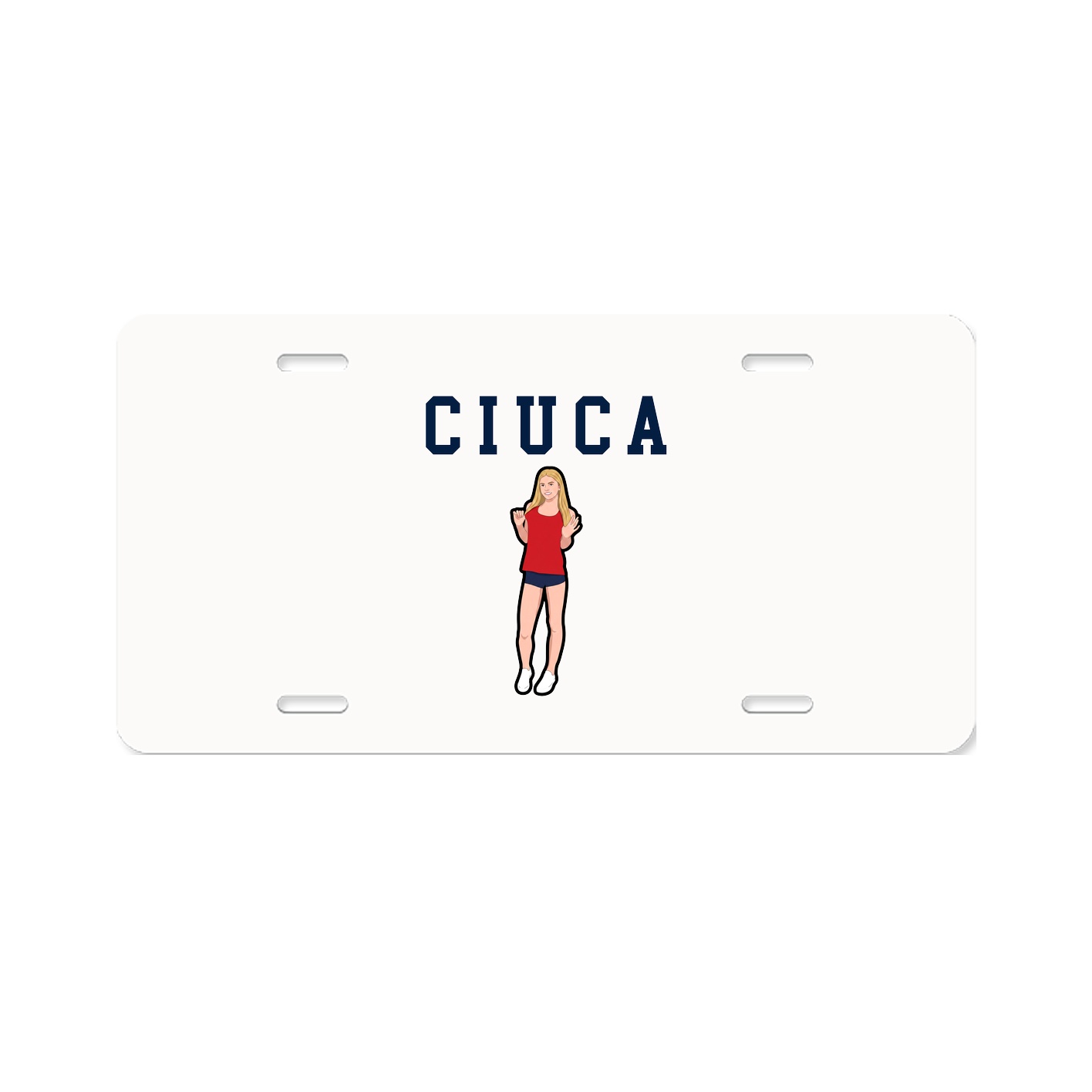 License Plate — Shirsey in Classic