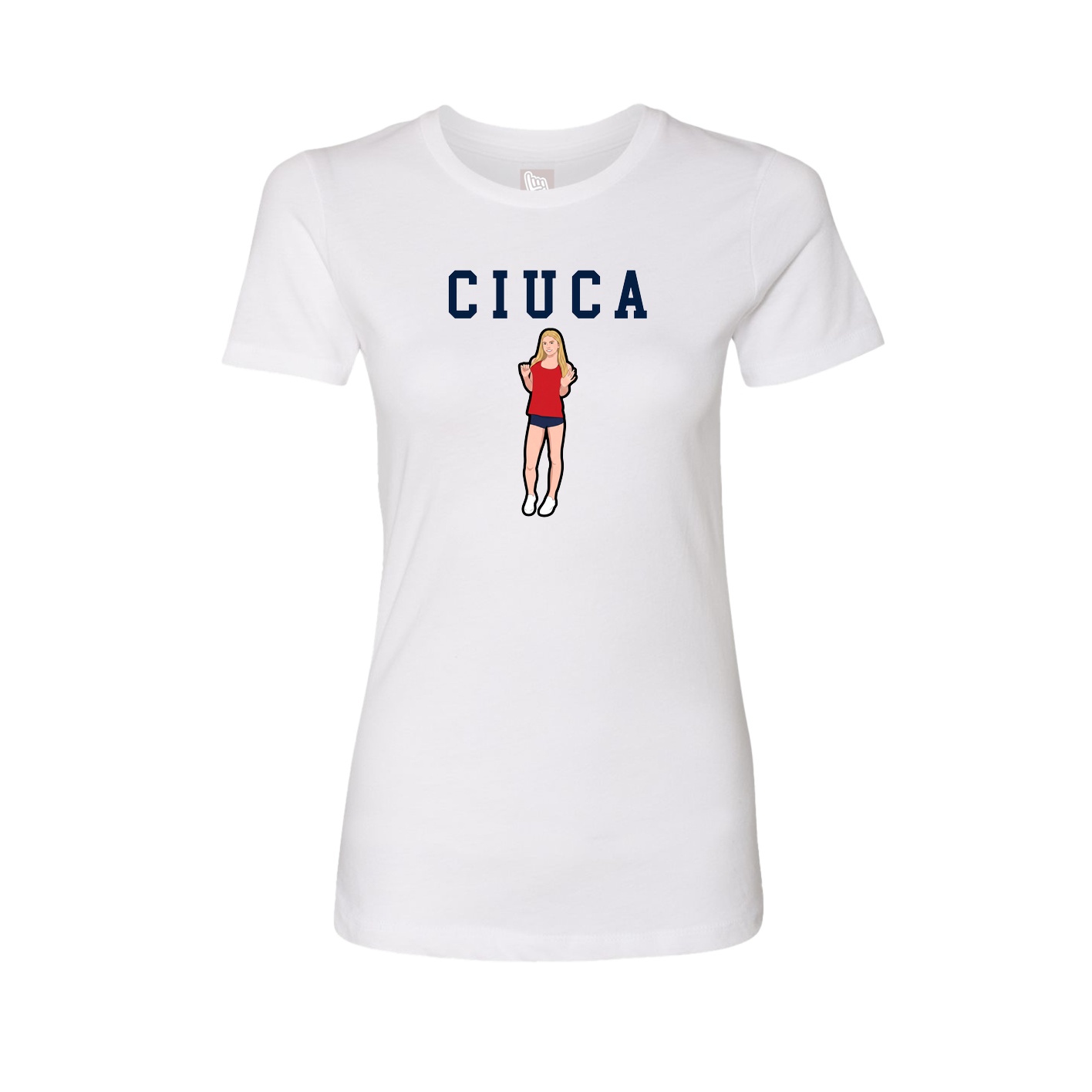 Fitted Women's Tee — Shirsey in White
