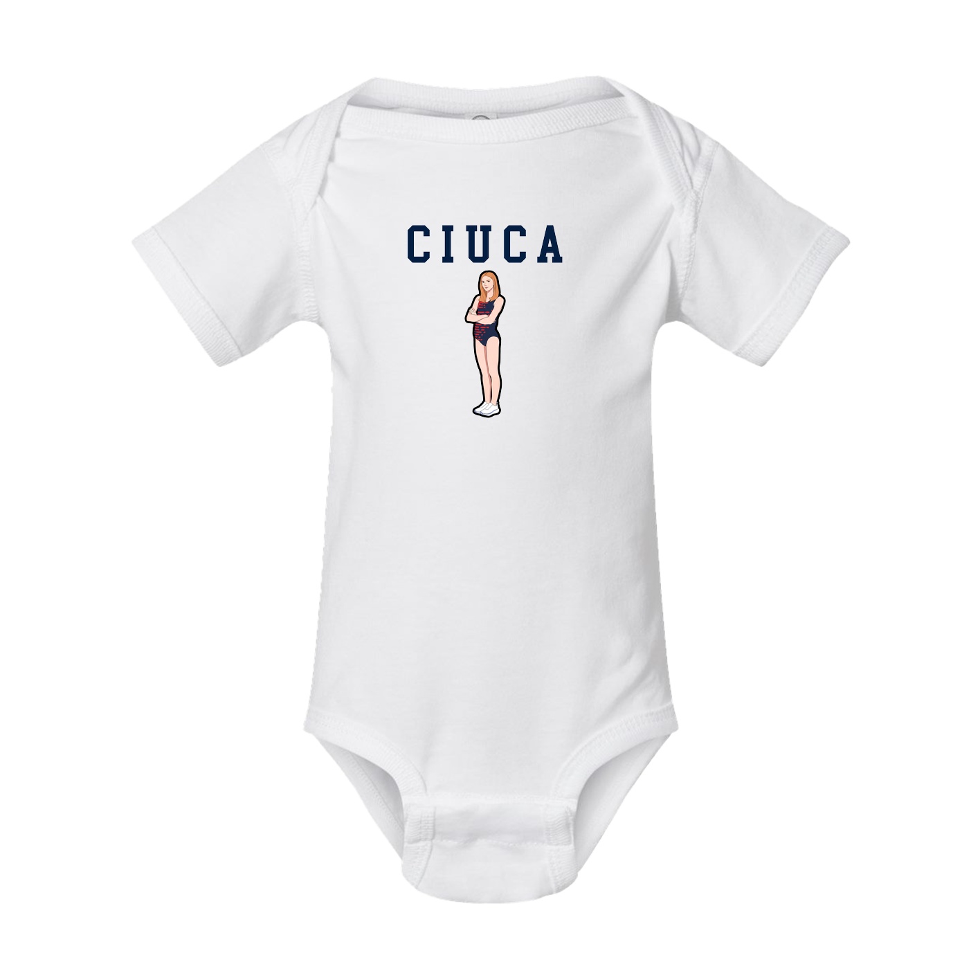 Baby Onesie — Shirsey in White