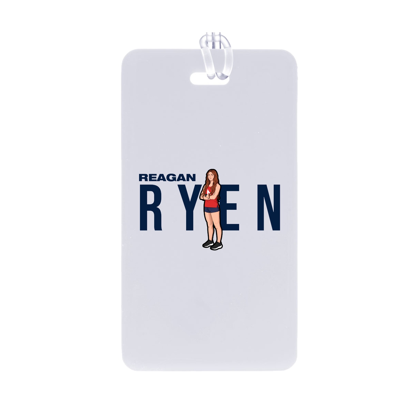 Bag Tag — Player Name in Classic
