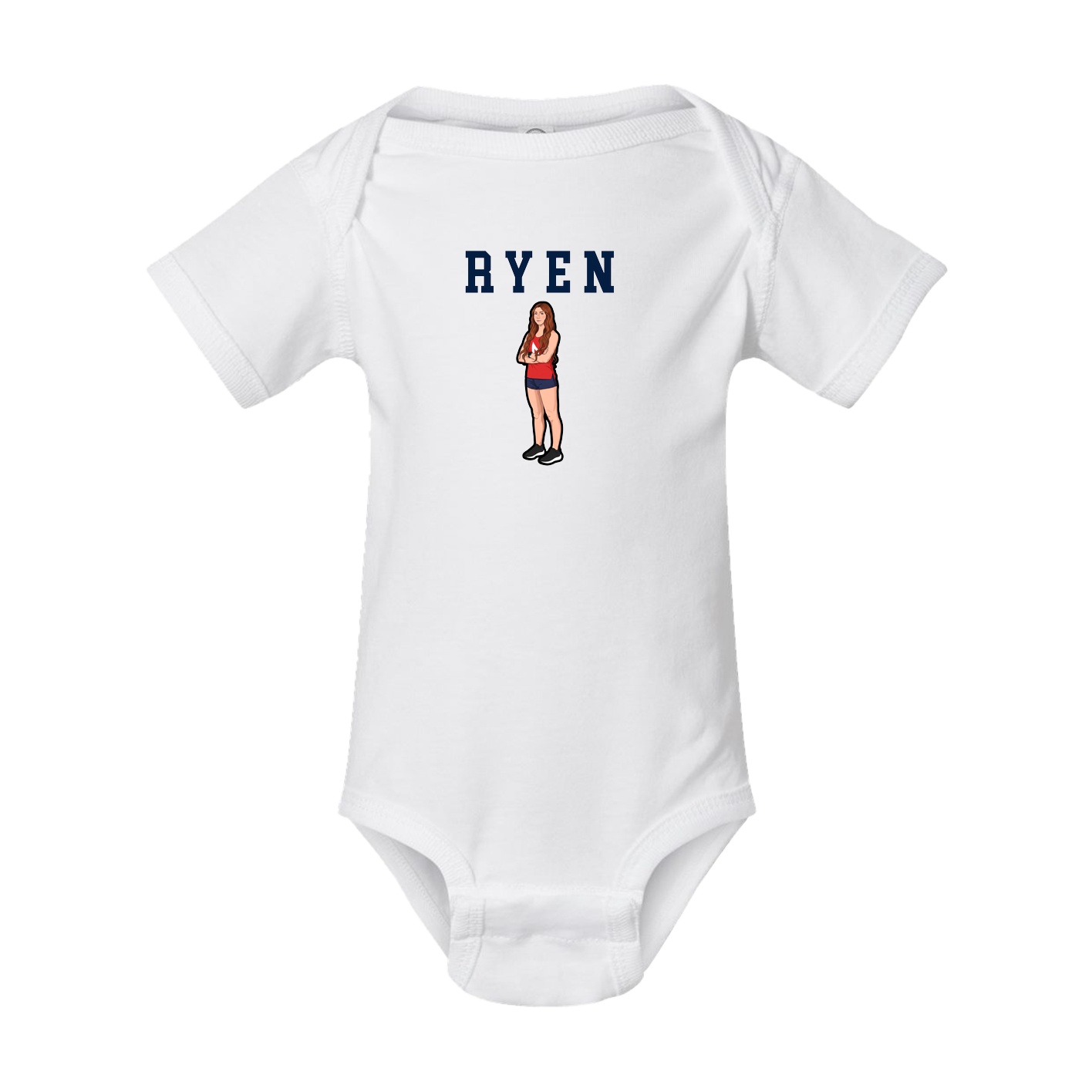 Baby Onesie — Shirsey in White