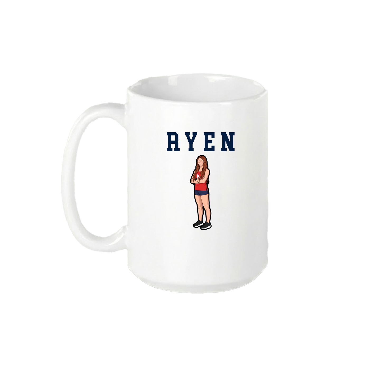 15oz Coffee Mug — Shirsey in White