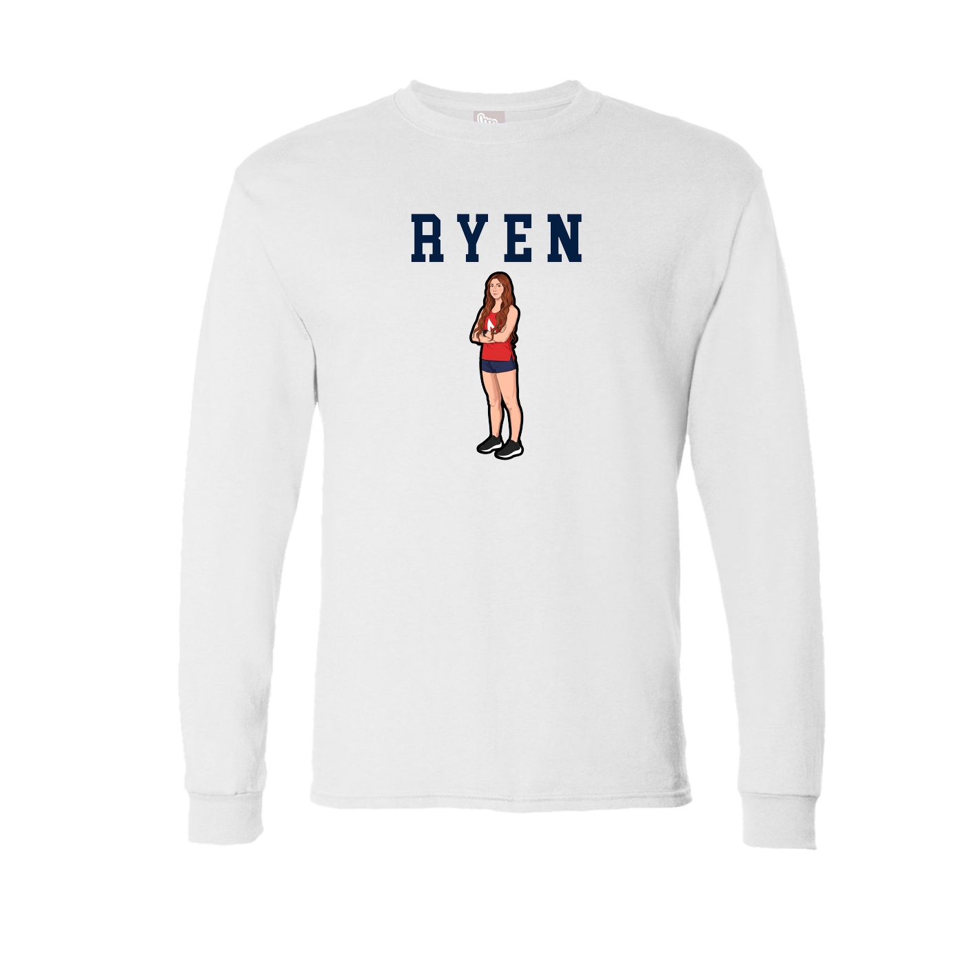 Long Sleeve Tee — Shirsey in White