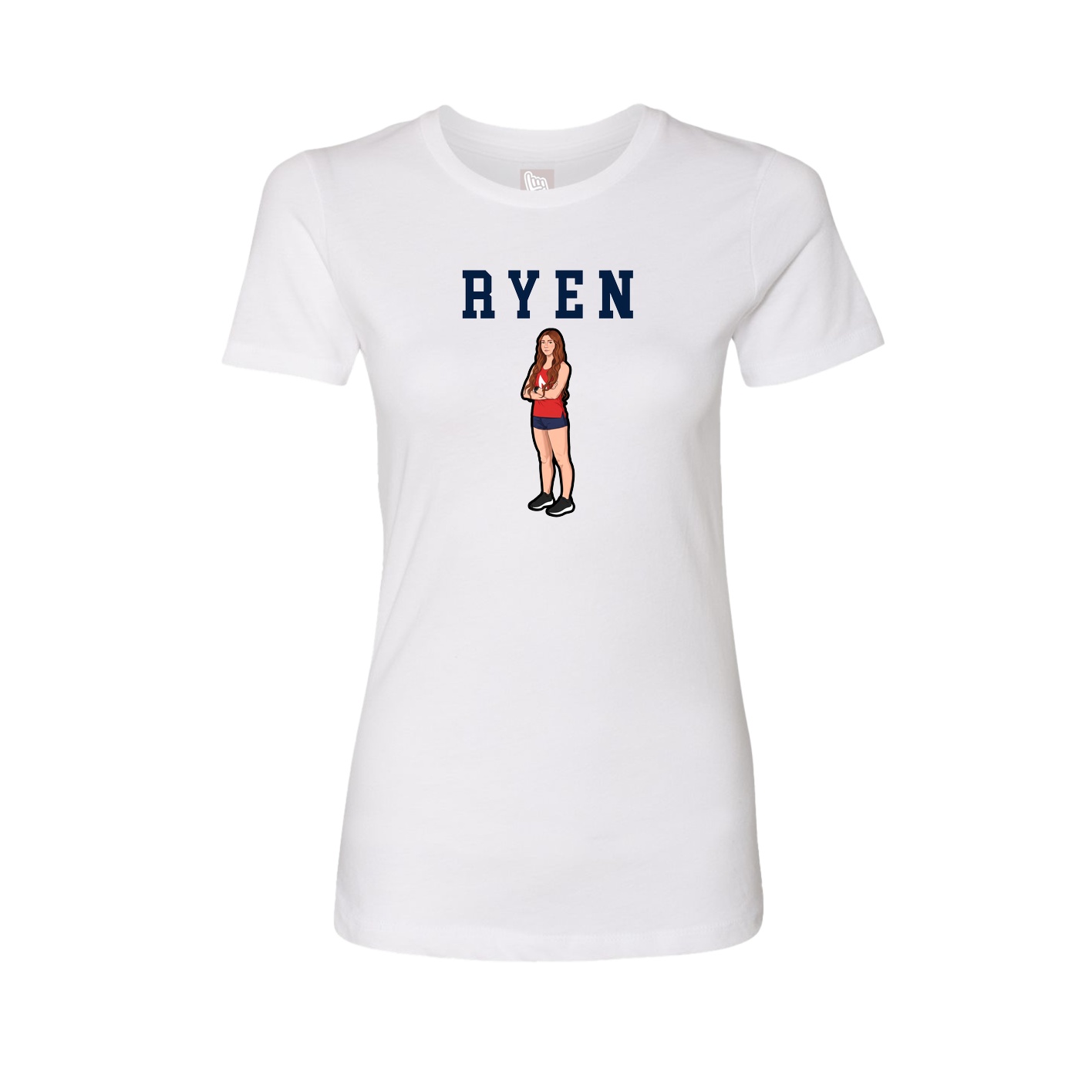 Fitted Women's Tee — Shirsey in White