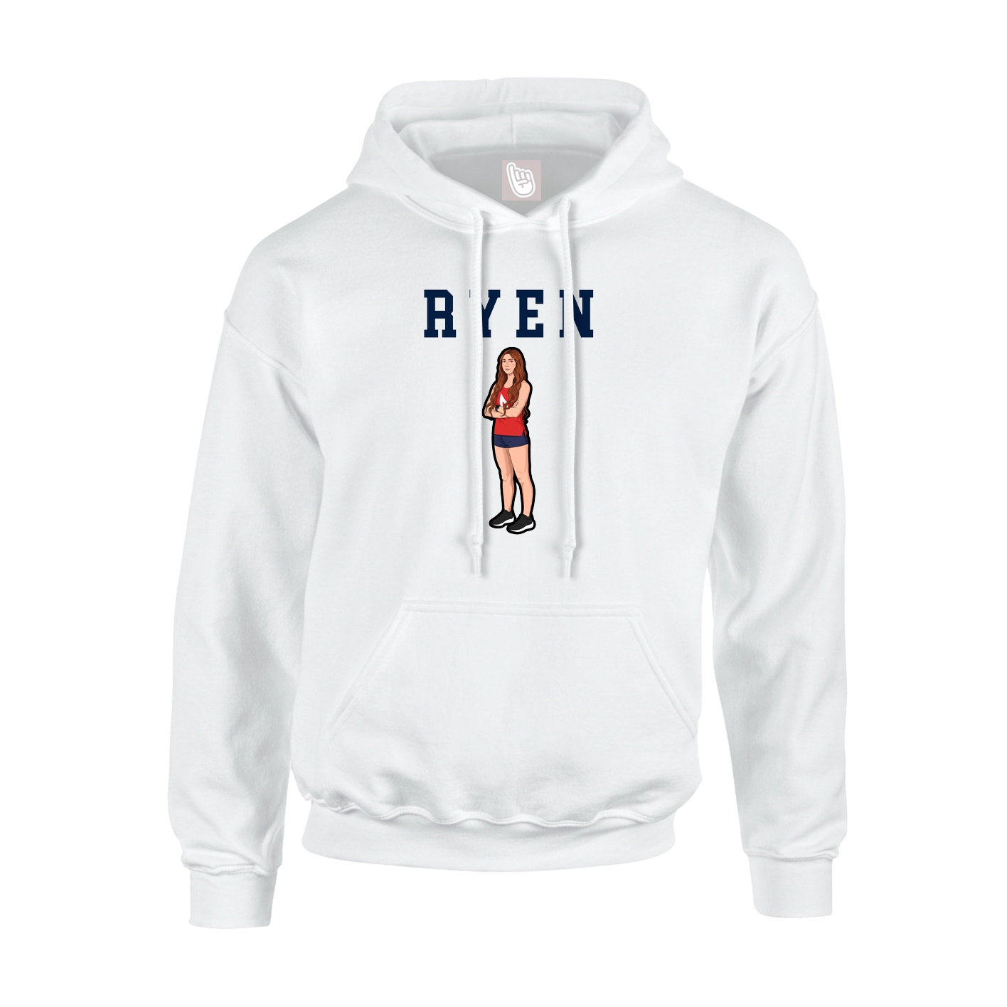 Youth Hoodie — Shirsey in White