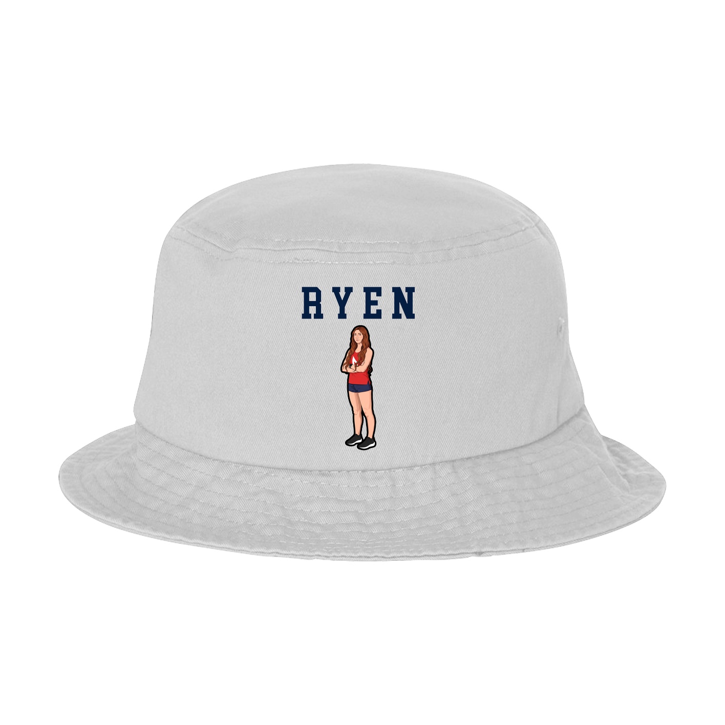 Bucket Cap — Shirsey in White
