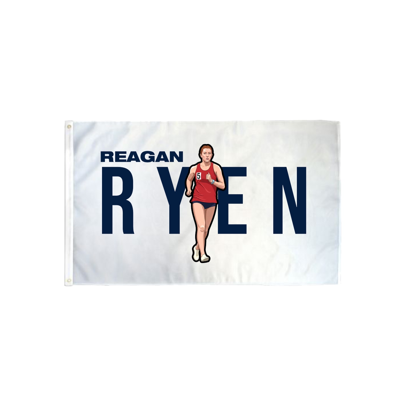 3x5 Flag — Player Name in Classic