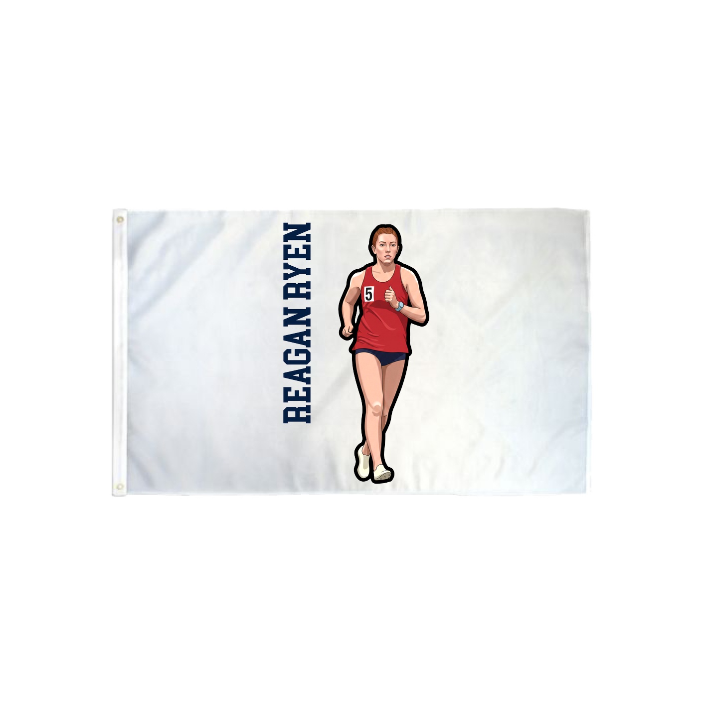 3x5 Flag — Name Vertical in Classic