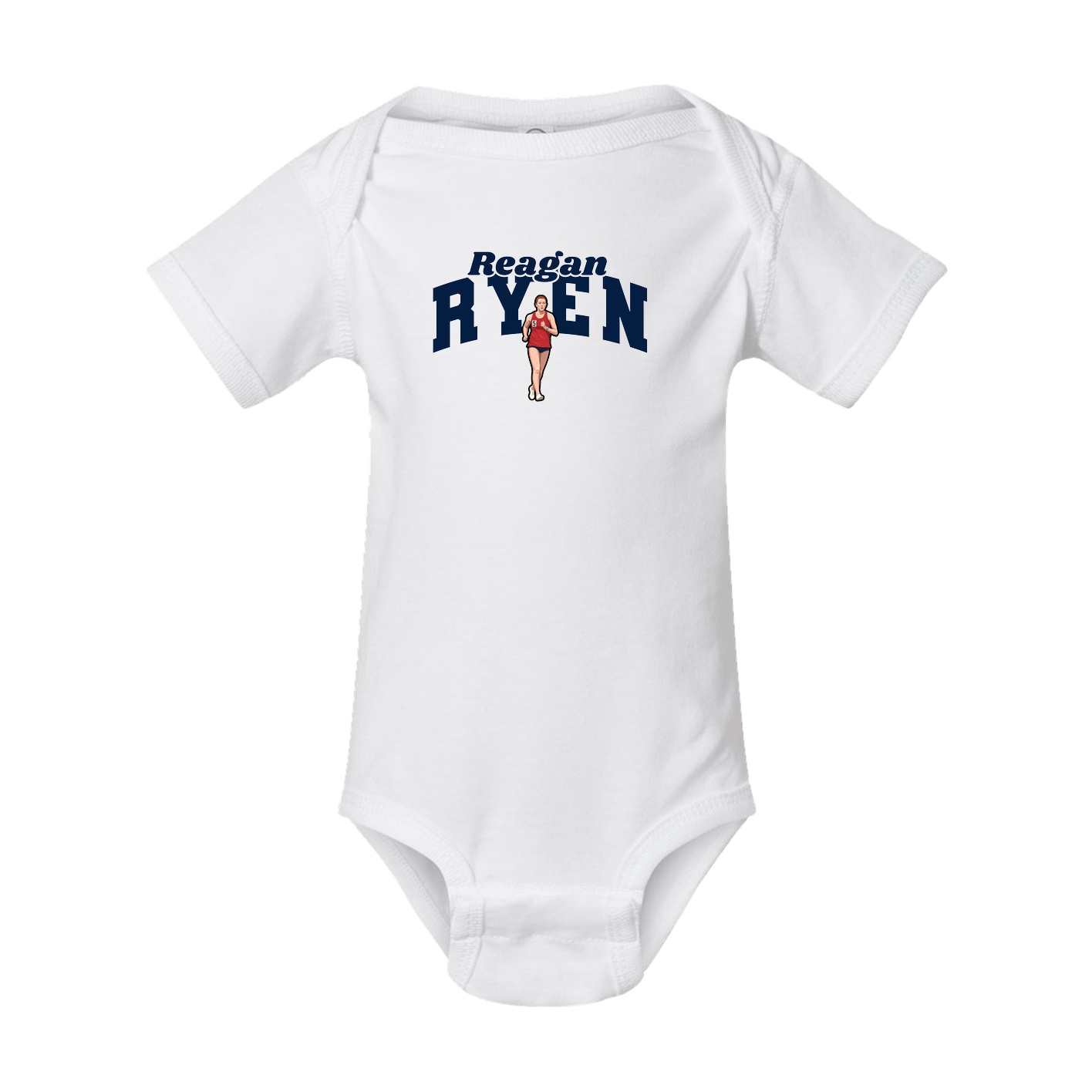 Baby Onesie — Signature Arch in White