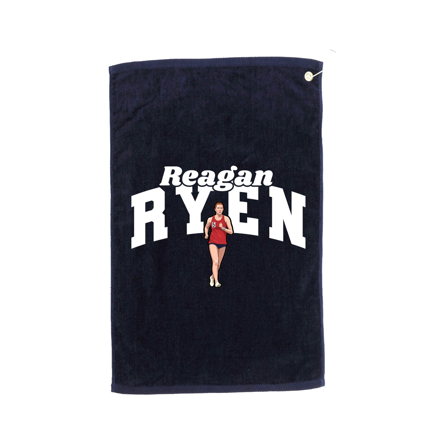 Golf Towel — Signature Arch in Navy