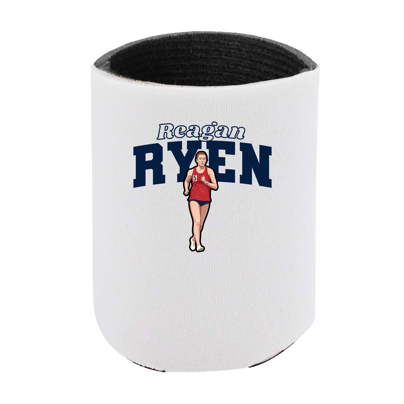 Can Holder — Name Arch in White