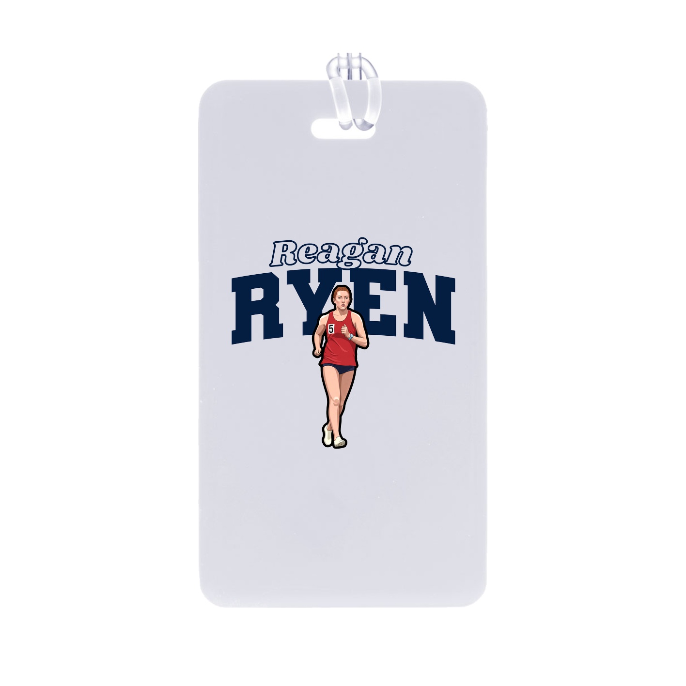 Bag Tag — Name Arch in Classic