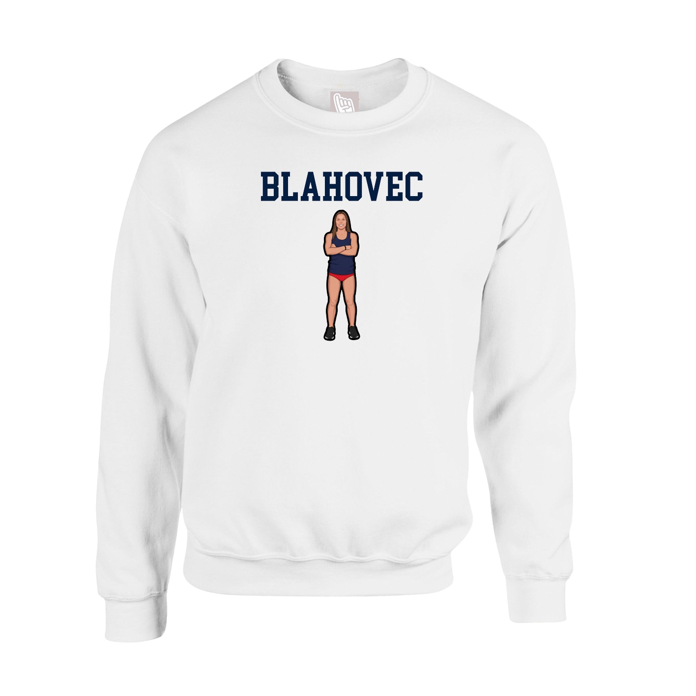 Fleece Crew — Shirsey in White