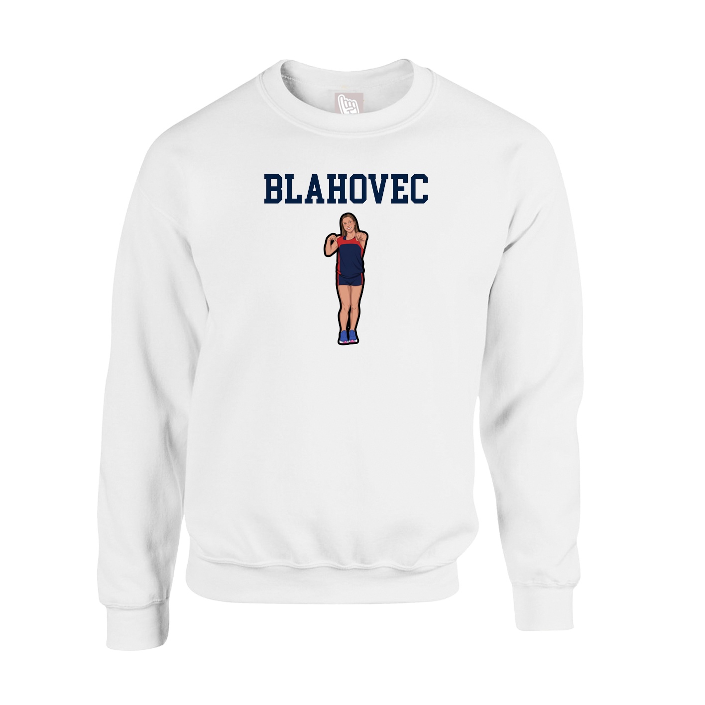 Fleece Crew — Shirsey in White