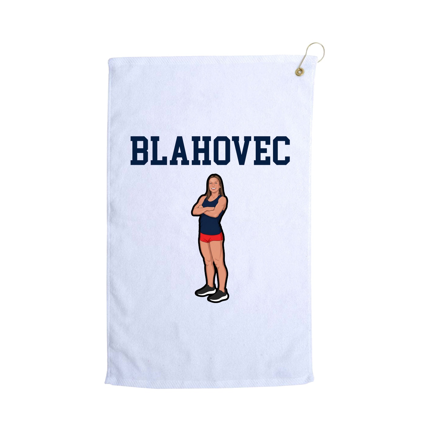 Golf Towel — Shirsey in White