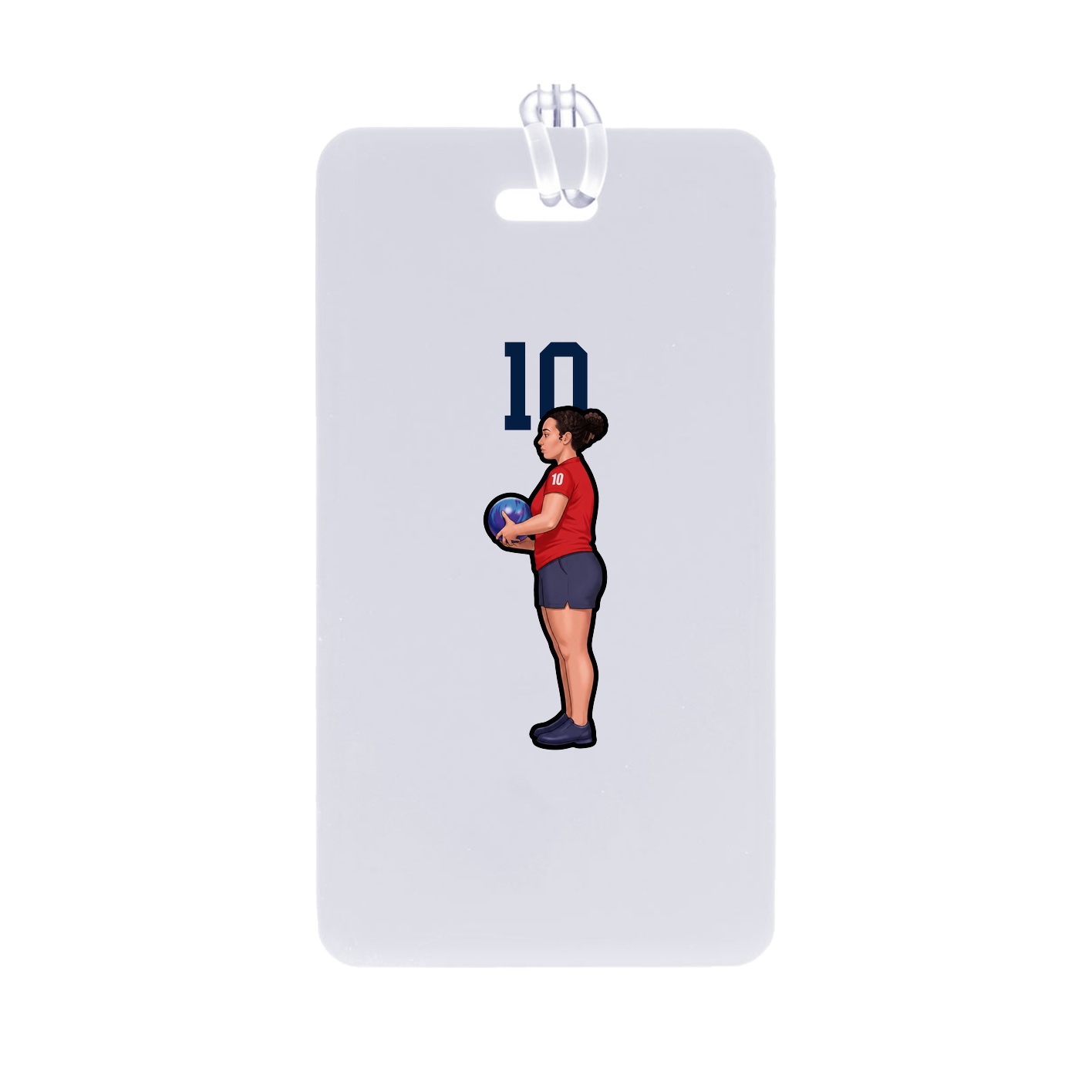Bag Tag — Number Top in Classic