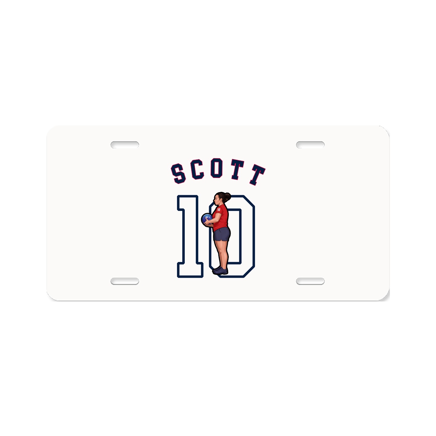 License Plate — Shirsey Arch in Classic