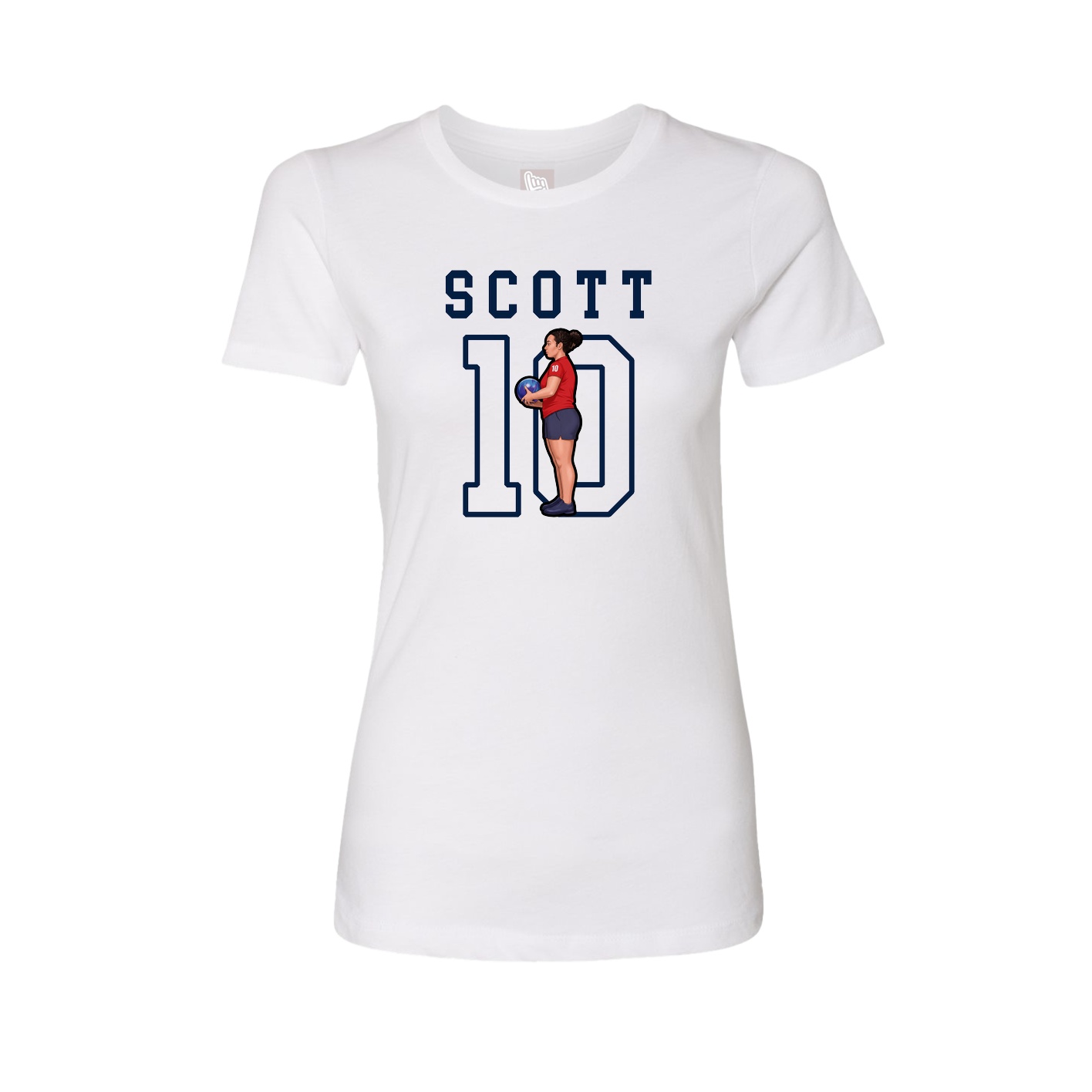 Fitted Women's Tee — Shirsey in White