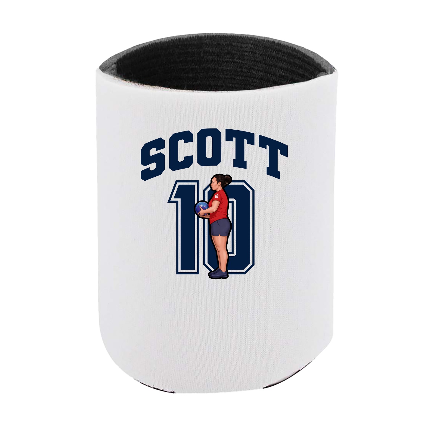Can Holder — Number in White