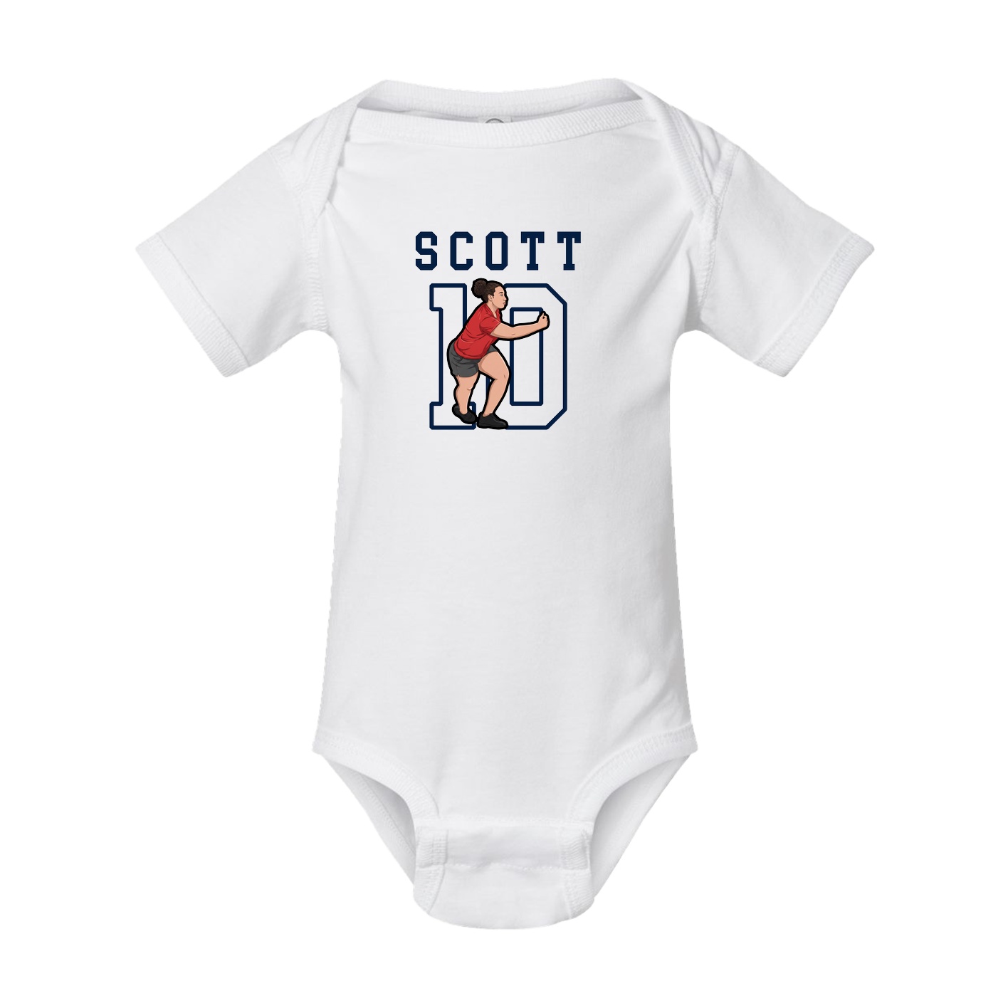 Baby Onesie — Shirsey in White