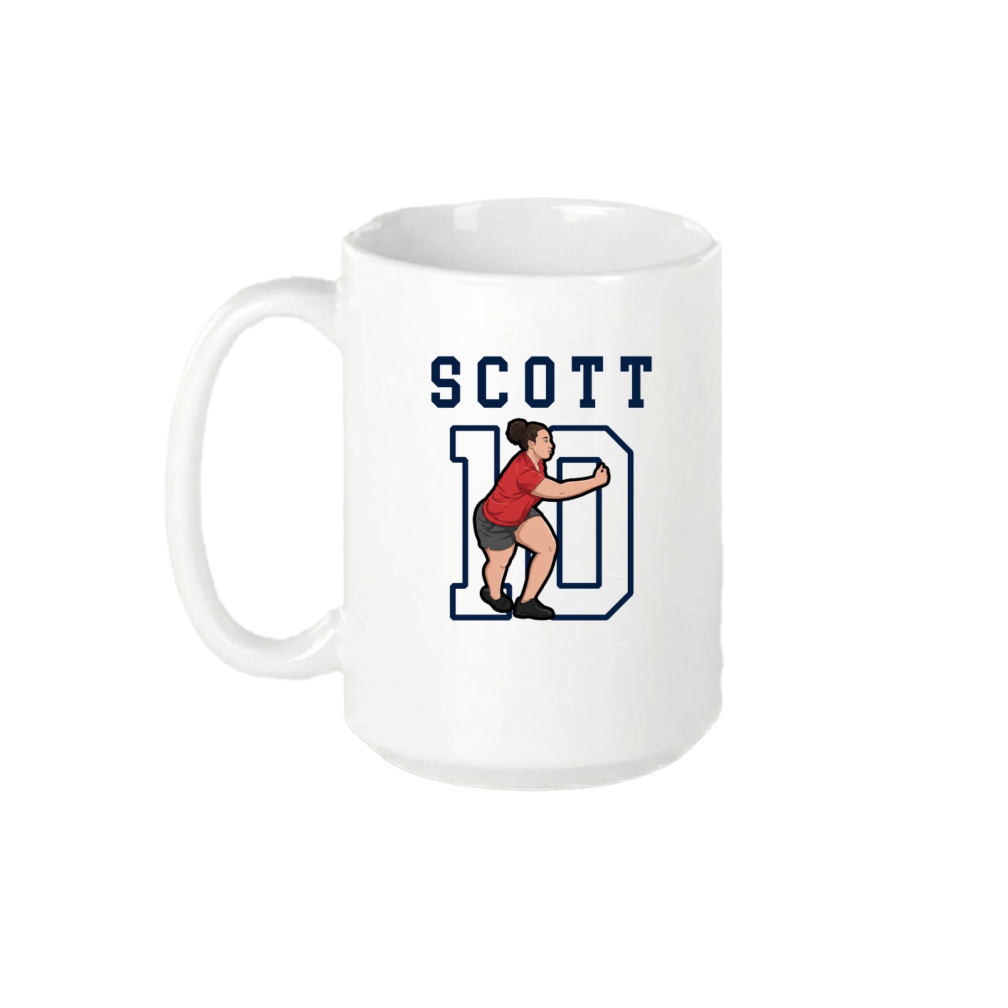 15oz Coffee Mug — Shirsey in White
