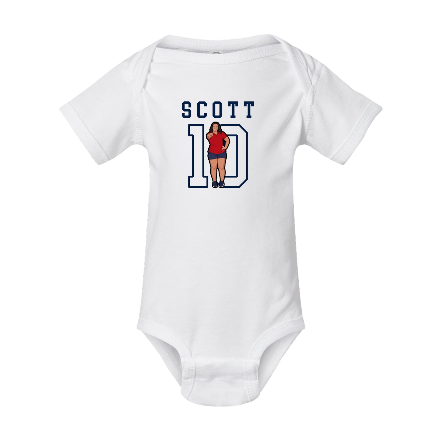 Baby Onesie — Shirsey in White