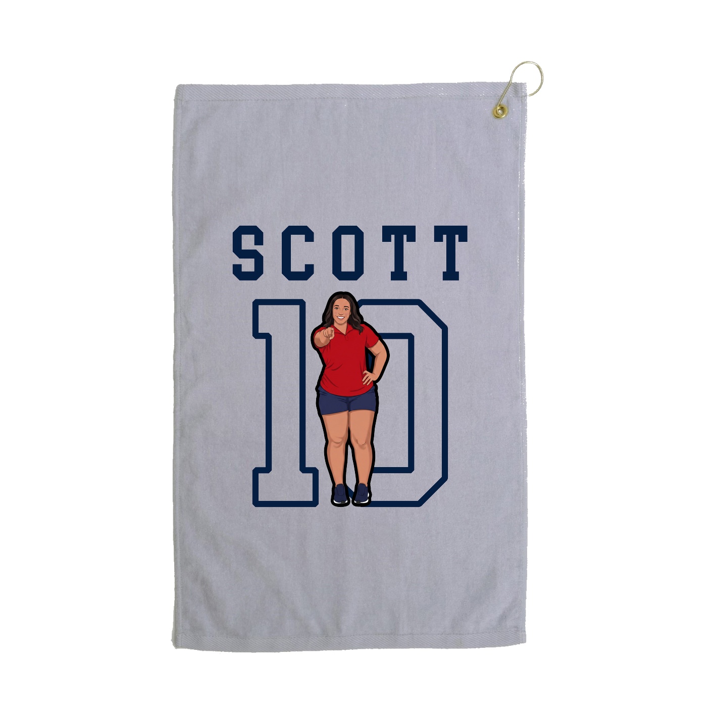 Golf Towel — Shirsey in Grey
