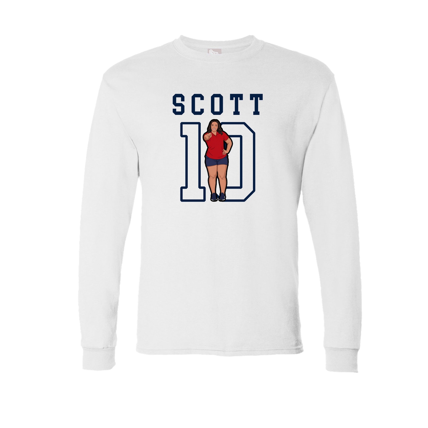 Long Sleeve Tee — Shirsey in White