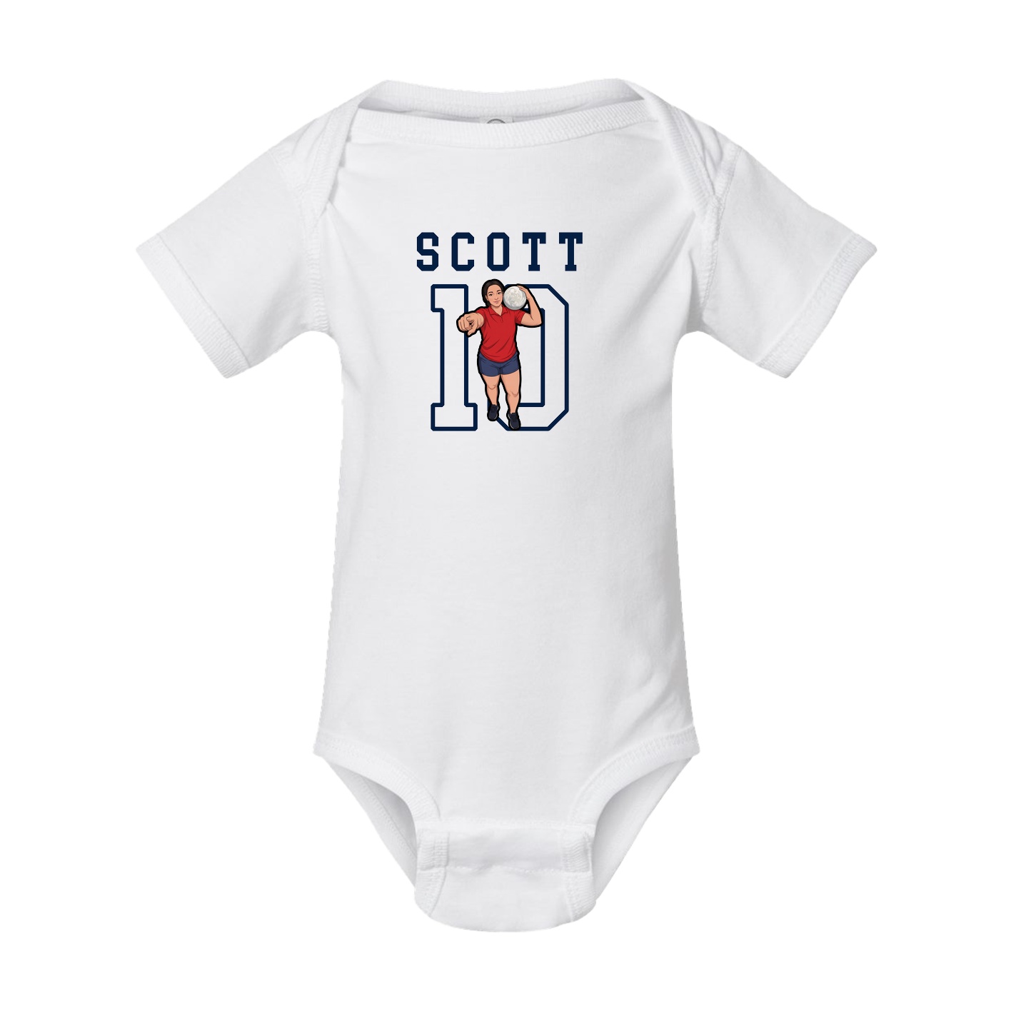 Baby Onesie — Shirsey in White