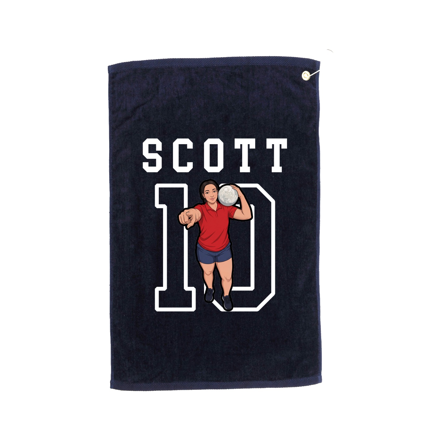 Golf Towel — Shirsey in Navy