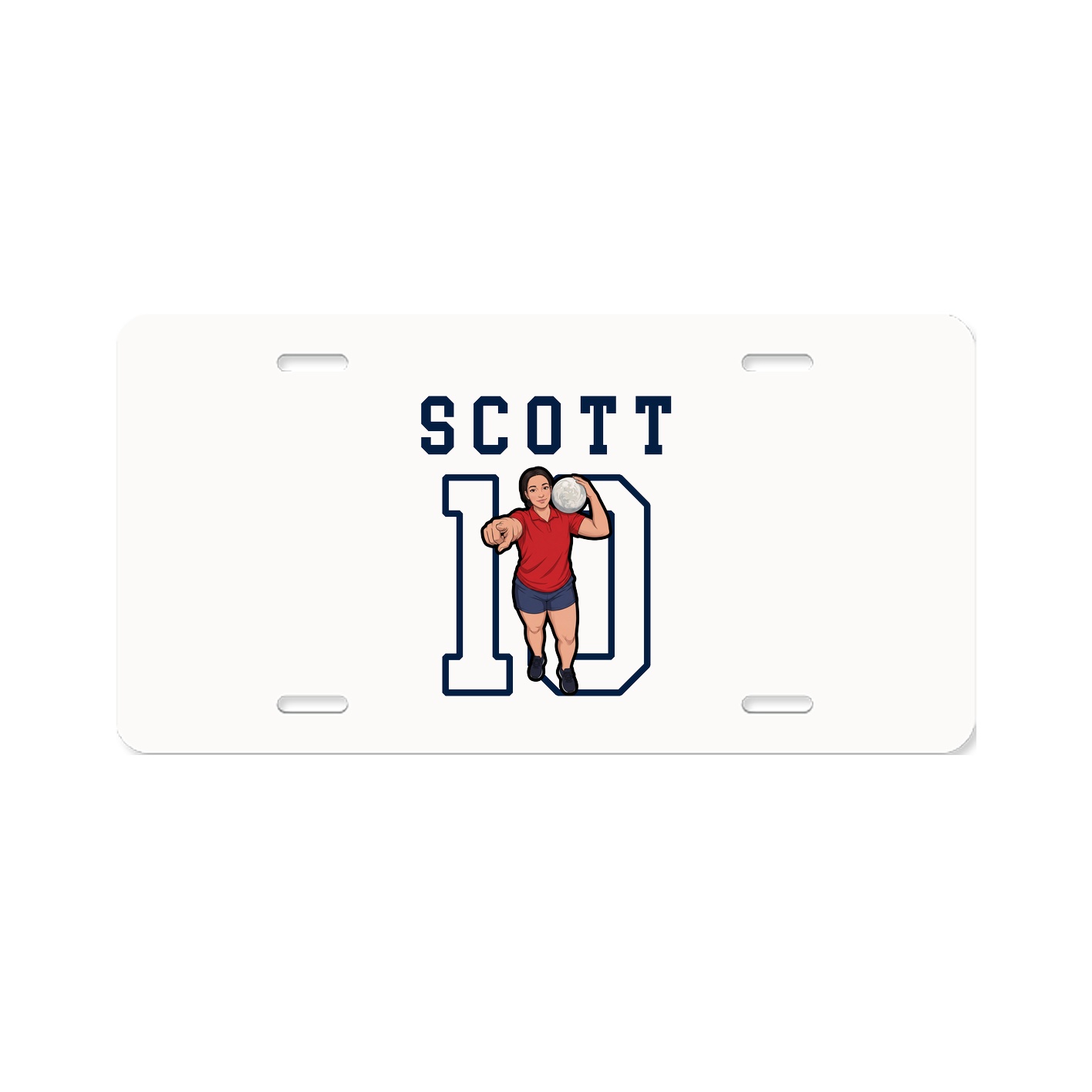 License Plate — Shirsey in Classic