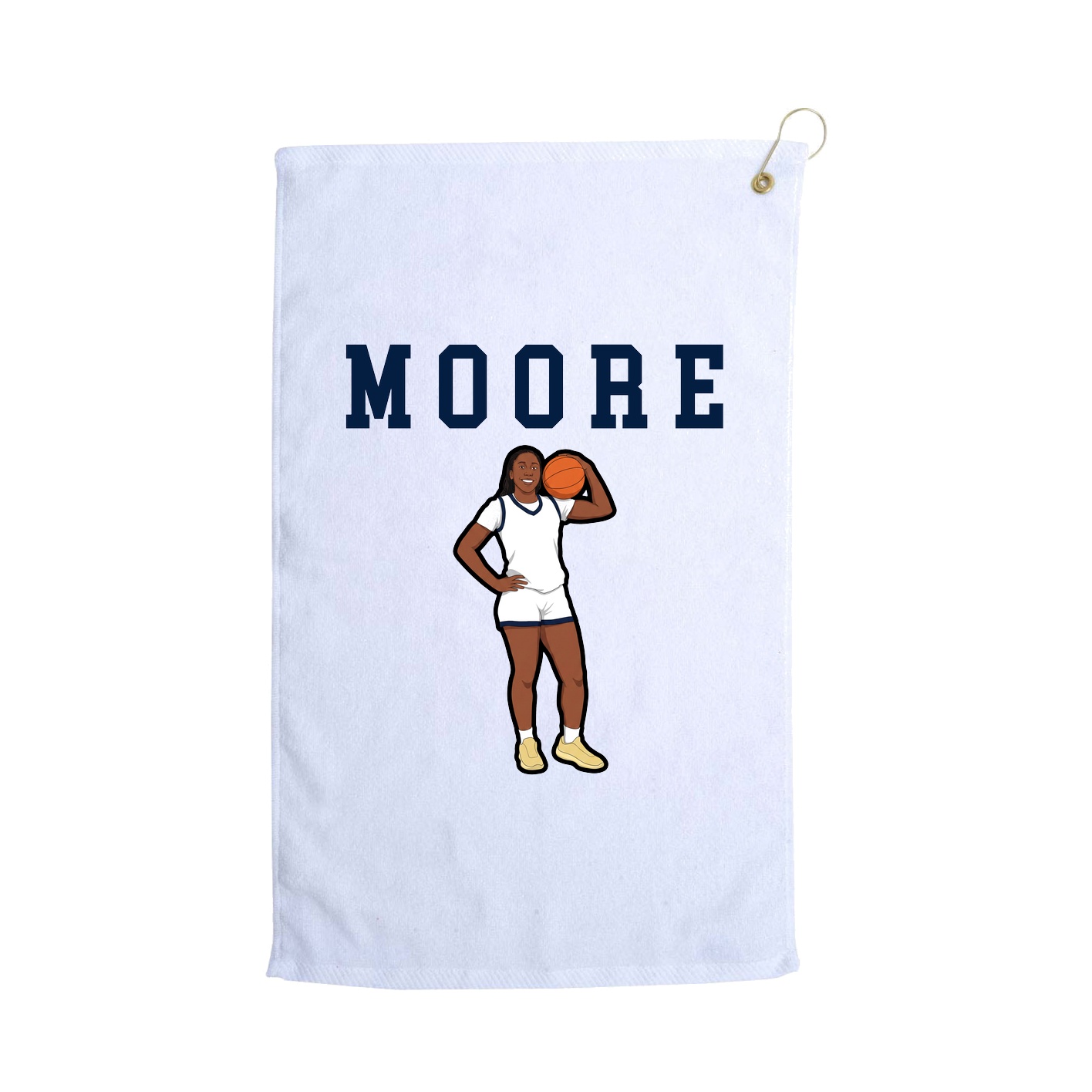 Golf Towel — Shirsey in White