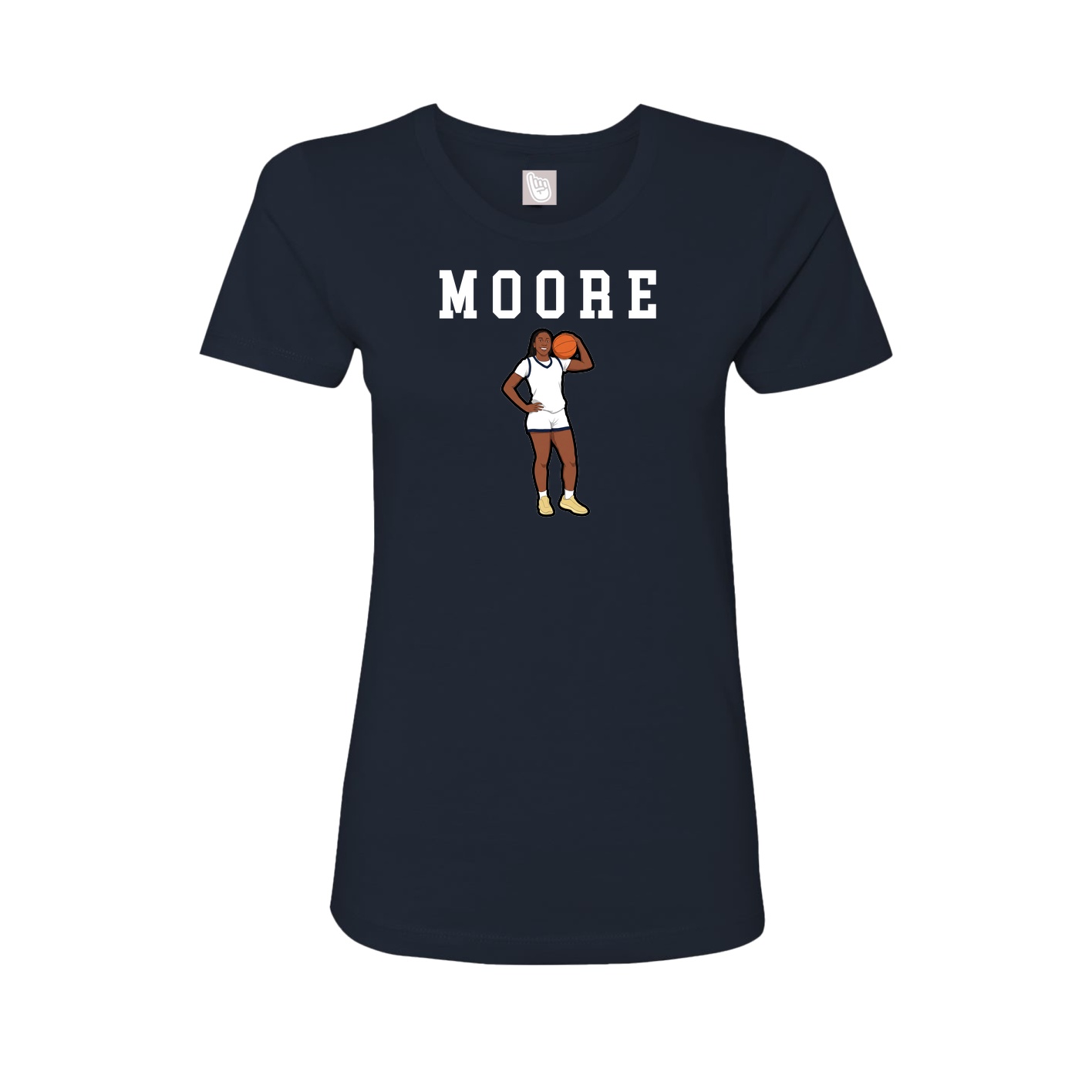 Fitted Women's Tee — Shirsey in Navy