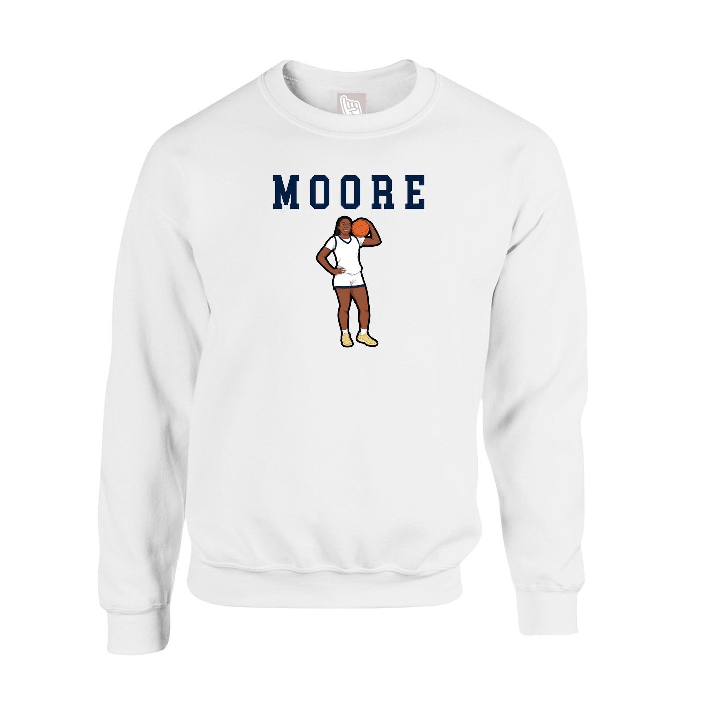 Fleece Crew — Shirsey in White